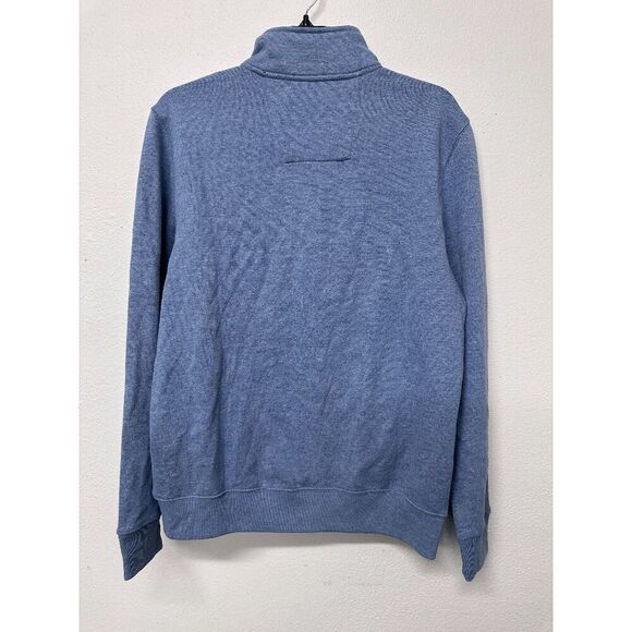 Nautica Men's J-Class Classic-Fit Quarter Zip Fleece Sweatshirt - Deep Anchor S - Picture 4 of 4